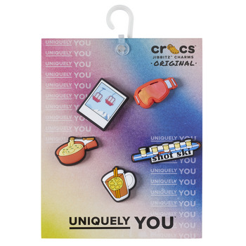Accessoires Schoenen accessoires Crocs Apres Food and Drink 5 Pack Multicolour
