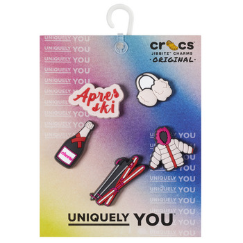 Accessoires Schoenen accessoires Crocs Apres Ski Girl 5 Pack Multicolour