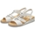 Schoenen Dames Sandalen / Open schoenen Rieker V0687 Wit