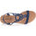 Schoenen Dames Slippers Simplement B slippers / tussen-vingers vrouw blauw Blauw