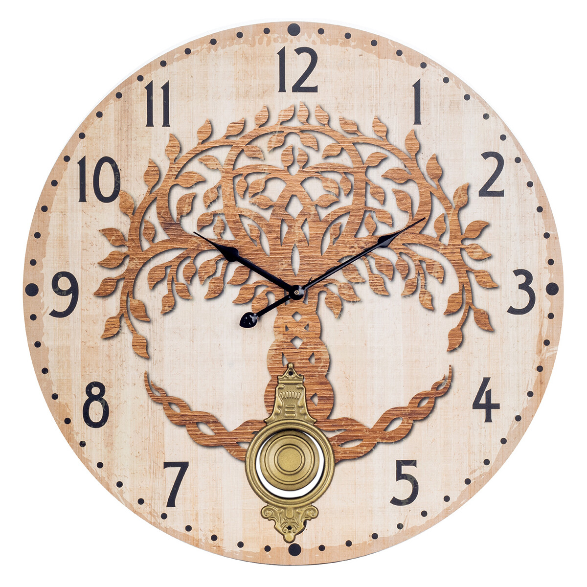 Wonen Klokken Signes Grimalt Life Tree Watch Brown