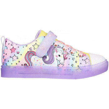 Schoenen Meisjes Sneakers Skechers Twinkle sparks ice - unicorn Multicolour