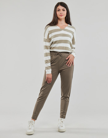 Textiel Dames Chino's Only ONLPOPTRASH LIFE EASY COL PANT PNT Brown