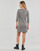 Textiel Dames Korte jurken Only ONLBRILLIANT 3/4 CHECK DRESS  JRS Zwart