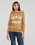 Textiel Dames Sweaters / Sweatshirts Only ONLJENNI L/S FENCH HOOD CS SWT Brown