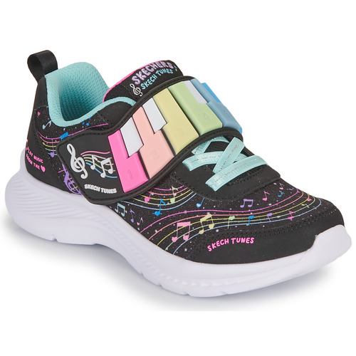 Schoenen Meisjes Lage sneakers Skechers JUMPSTERS 2.0 Zwart / Multicolour