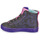 Schoenen Meisjes Hoge sneakers Skechers TWI-LITES 2.0 Zwart / Roze