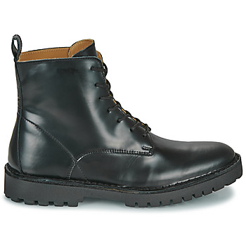 Selected SLHRICKY LEATHER LACE-UP BOOT Zwart