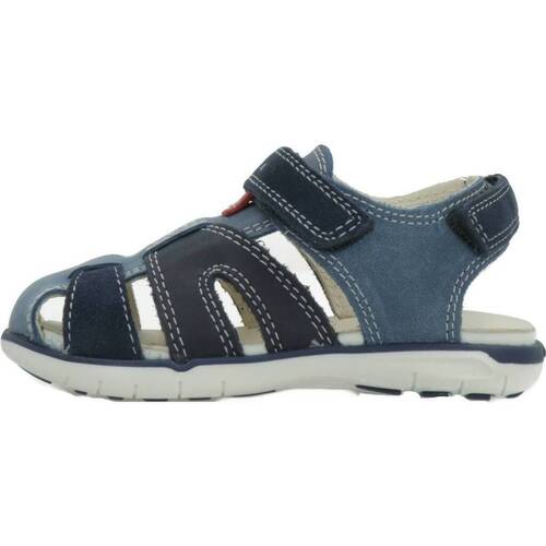 Schoenen Jongens Sandalen / Open schoenen Geox B SANDAL DELHI BOY A Blauw