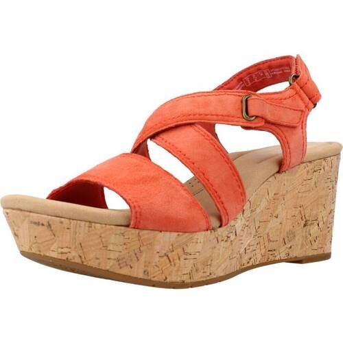 Schoenen Dames Sandalen / Open schoenen Clarks ROSE WAY Orange