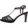 Schoenen Dames Sandalen / Open schoenen Menbur 23704M Zwart