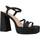 Schoenen Dames Sandalen / Open schoenen Menbur 24081M Zwart