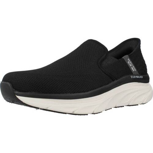 Schoenen Heren Sneakers Skechers SLIP-INS RF: D'LUX WALKER Zwart