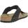 Schoenen Dames Sandalen / Open schoenen Birkenstock GIZEH BIG BUCKLE Zwart