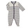 Textiel Kinderen Pyjama's / nachthemden Petit Bateau LOUDRE Wit / Marine