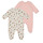 Textiel Meisjes Pyjama's / nachthemden Petit Bateau LAUREEN Multicolour