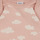 Textiel Meisjes Pyjama's / nachthemden Petit Bateau BODY US ML CLOUDY PACK X3 Roze / Wit