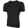 Textiel Heren T-shirts korte mouwen Brubeck Active Wool Zwart