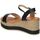 Schoenen Dames Sandalen / Open schoenen D'angela DHF23066 Zwart