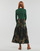 Textiel Dames Lange jurken Desigual LENA Groen / Multicolour