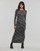 Textiel Dames Lange jurken Desigual FLORIDA Zwart / Wit