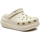 Schoenen Dames Leren slippers Crocs CLASSIC CRUSH CLOG Beige