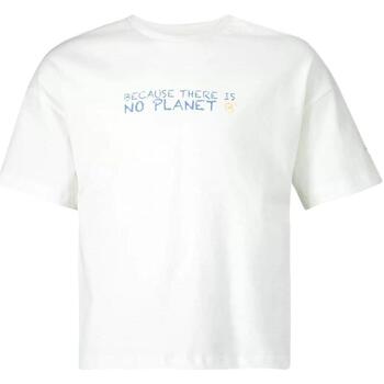 Textiel Meisjes T-shirts korte mouwen Ecoalf  Wit