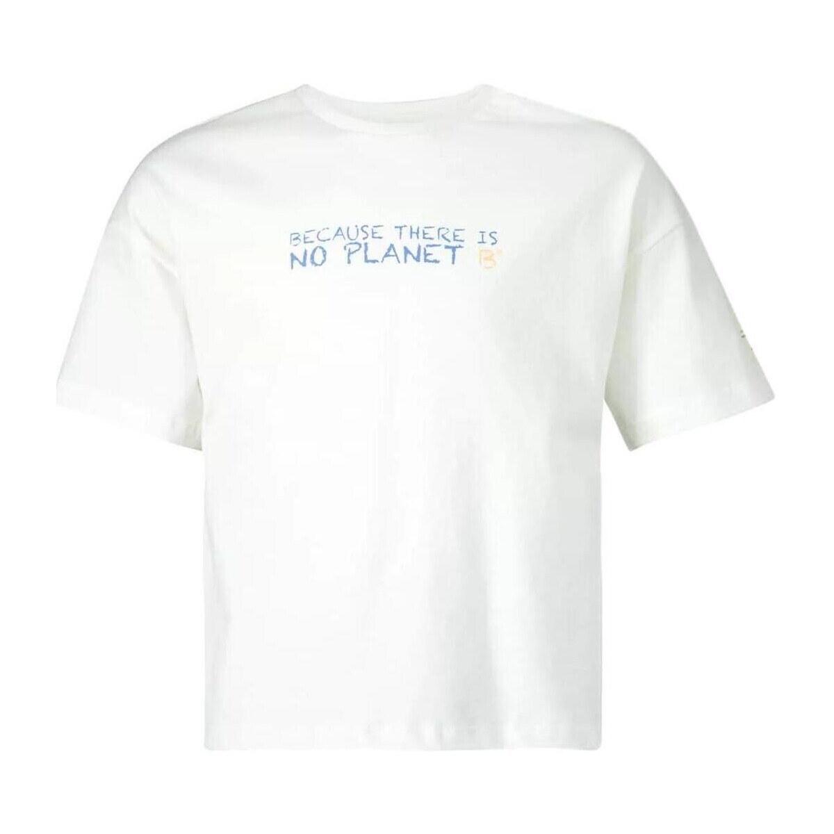 Textiel Meisjes T-shirts korte mouwen Ecoalf  Wit