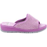 Schoenen Dames Leren slippers Grunland GRU-CCC-CI1317-LI Violet