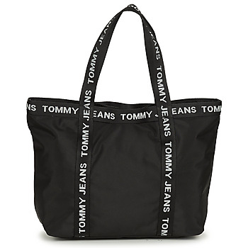 Tassen Dames Tote tassen / Boodschappentassen Tommy Jeans TJW ESSENTIAL TOTE Zwart