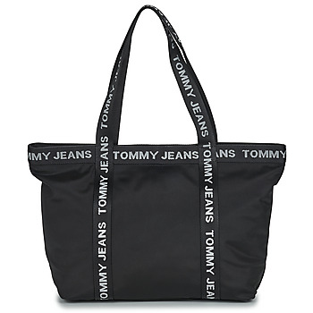 Tassen Dames Tote tassen / Boodschappentassen Tommy Jeans TJW ESSENTIALS TOTE Zwart