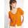 Textiel Dames Vesten / Cardigans Studio Cashmere8 AVA 5 Orange