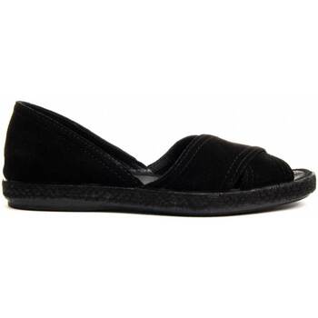 Schoenen Dames Sandalen / Open schoenen Leindia 81341 Zwart