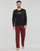 Textiel Heren Pyjama's / nachthemden Polo Ralph Lauren L/S PJ SLEEP SET Zwart / Rood