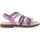 Schoenen Meisjes Sandalen / Open schoenen Paloma Totem sandalen / blootsvoets dochter paars Violet