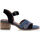 Schoenen Dames Sandalen / Open schoenen Sunny Sunday sandalen / blootsvoets vrouw blauw Blauw