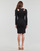 Textiel Dames Lange jurken Guess LS CN CLIO BODYCON DRESS Zwart