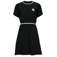 Textiel Dames Korte jurken Karl Lagerfeld IKONIK 2.0 T-SHIRT DRESS Zwart