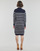 Textiel Dames Korte jurken Betty London EMYA Marine / Wit