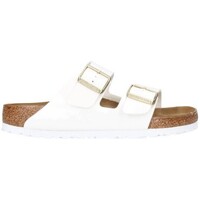 Schoenen Dames Sandalen / Open schoenen Birkenstock Arizona BF patent white REGULAR Mujer Blanco Wit