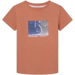 Textiel Jongens T-shirts korte mouwen Pepe jeans  Orange