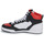 Schoenen Hoge sneakers Polo Ralph Lauren POLO COURT HIGH Wit / Zwart / Rood