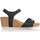 Schoenen Dames Sandalen / Open schoenen Interbios 5649 Zwart