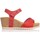 Schoenen Dames Sandalen / Open schoenen Interbios 5649 Rood