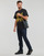 Textiel Heren T-shirts korte mouwen Versace Jeans Couture GAHF07 Zwart / Imprimé