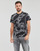 Textiel Heren T-shirts korte mouwen Versace Jeans Couture GAH6S0 Zwart / Wit / Imprimé