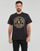 Textiel Heren T-shirts korte mouwen Versace Jeans Couture GAHT05 Zwart / Goud