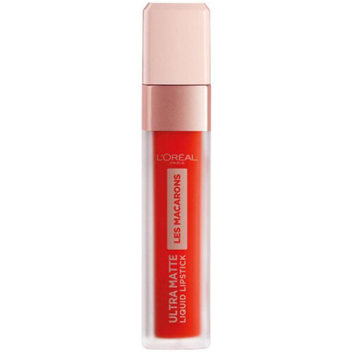 schoonheid Dames Lipstick L'oréal Onfeilbare Ultra Matte Lippenstift Les Macarons Orange