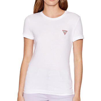 Textiel Dames T-shirts & Polo’s Guess  Wit