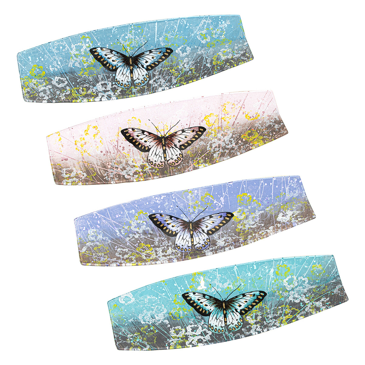 Wonen Schaaltjes en manden Signes Grimalt Vlinderplaat 4 Eenheden Multicolour
